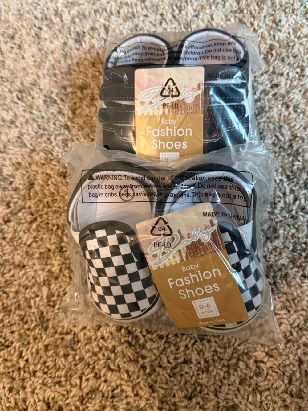 NWT! 2 PAIRS BABY SHOES